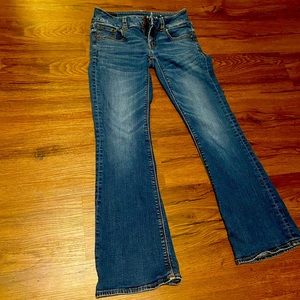 American Eagle High-waisted Artist Flare Jeans- 0 XS